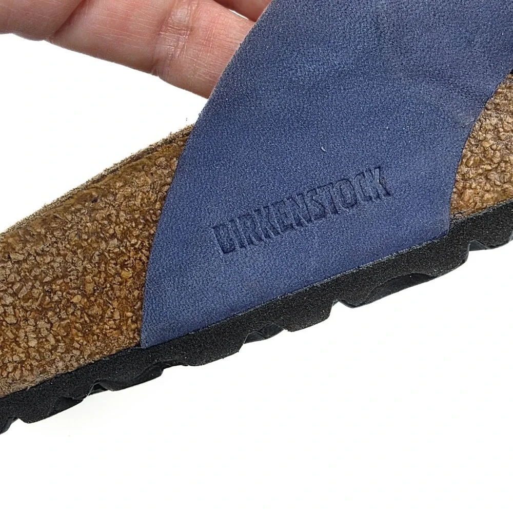 Birkenstock Salina Purple Nubuck Leather Sandals Womens EU 37 US 6-6.5 M/N